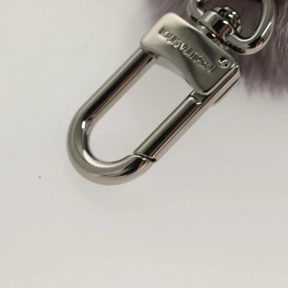 LOUIS VUITTON Monogram Eclipse LV Chinchilla Coin Purse M00962 LV Auth 133207 - Picture 14 of 16